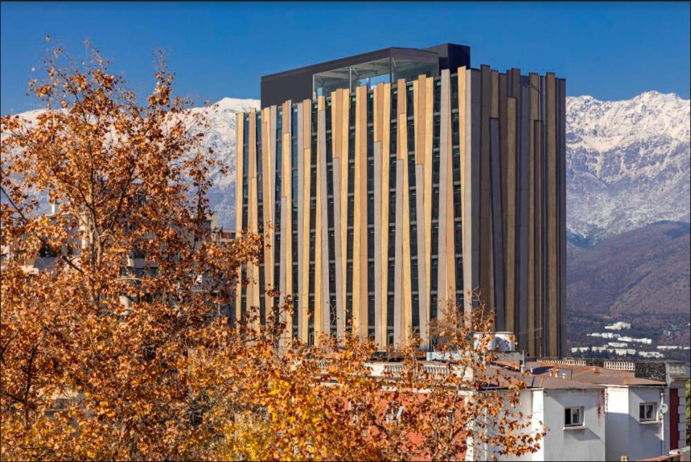 Hotel Nodo - El Hotel Que Respira Santiago Buitenkant foto